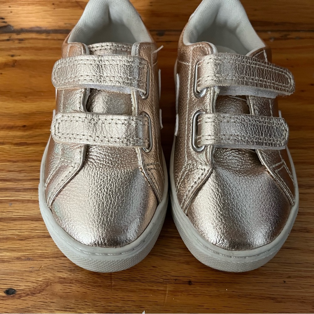 VEJA — ESPLAR CHROMEFREE LEATHER PLATINE WHITE